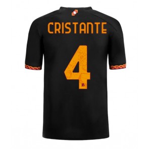 AS Roma Bryan Cristante #4 Koszulka Trzecich 2023-24 Krótki Rękaw